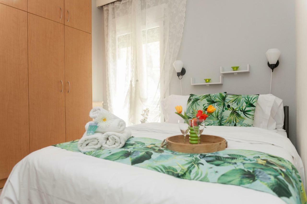 City Center Apartment Near Helexpo Салоники Экстерьер фото